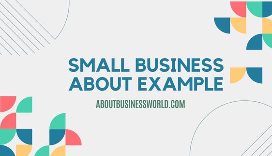 small business about example
