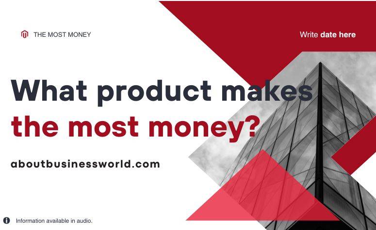 product makes the most money