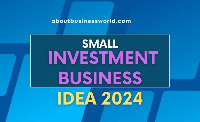 Small investment business idea